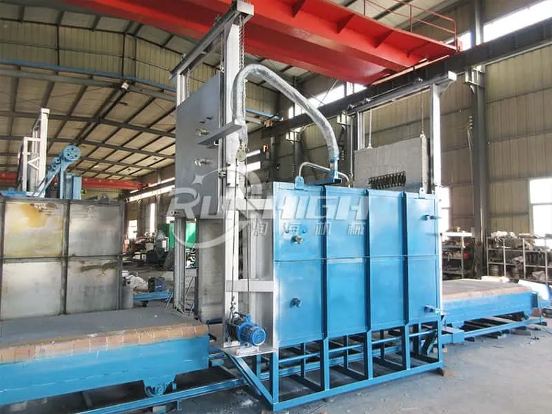 Two car annealing furnace
